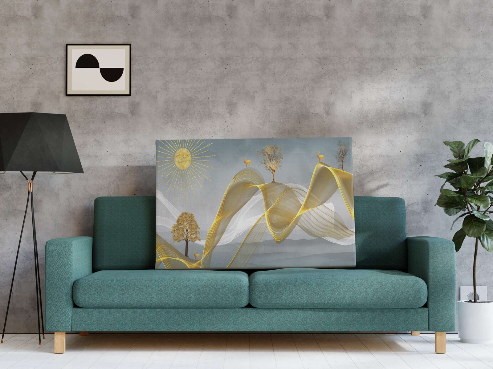 Framed Canvas Art for Bedroom & Living Room Style - Image 4