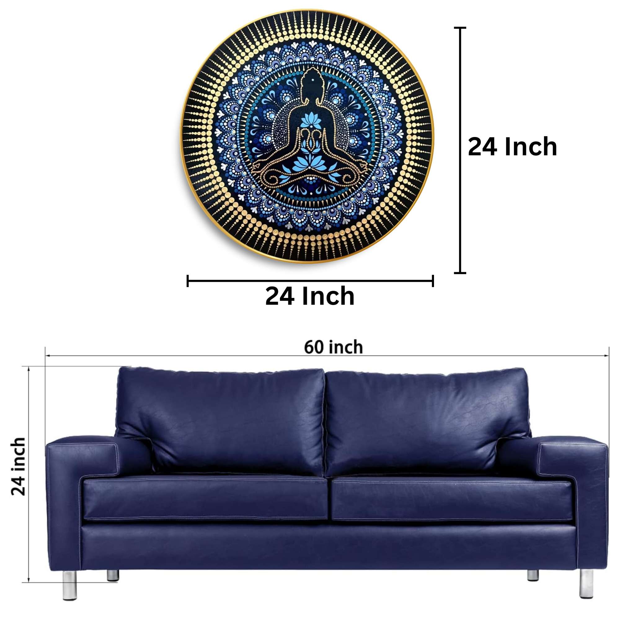 Round Wall Painting